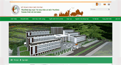 Desktop Screenshot of hcmunre.edu.vn